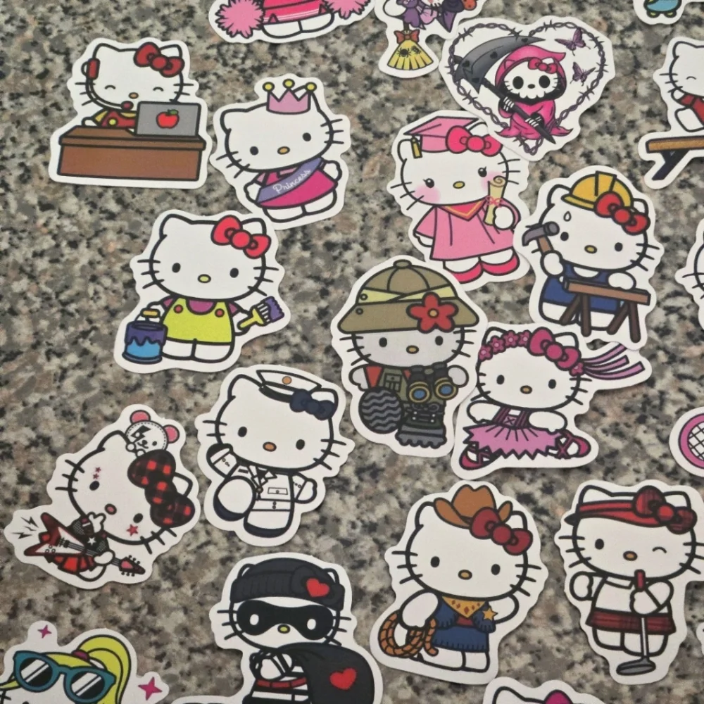 🍒🍒 Hello Kitty Stickers (10 Random)